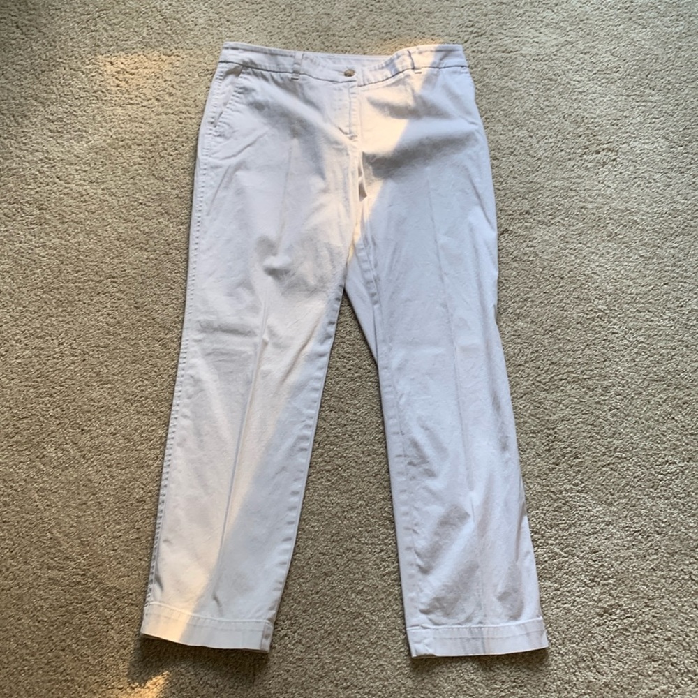 Talbots Straight-Leg Chinos 10P